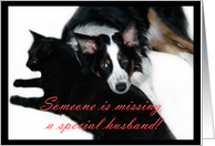 Someone is Missing You, Husband card