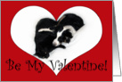 Valentine Heart, Be Mine card
