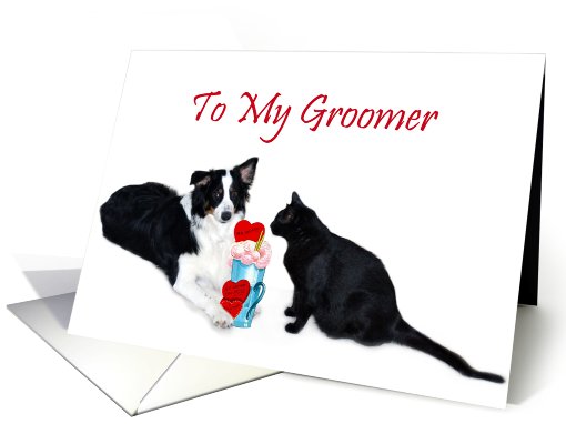 Valentine Shake, Groomer card (519136)