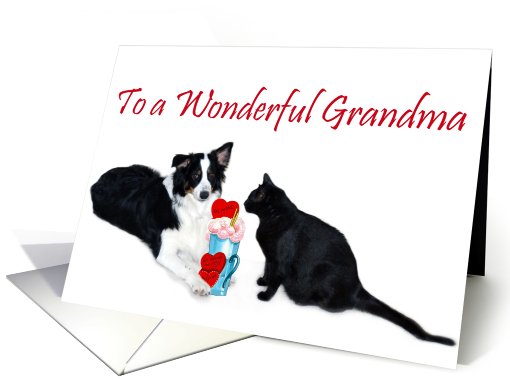Valentine Shake, Grandma card (521181)