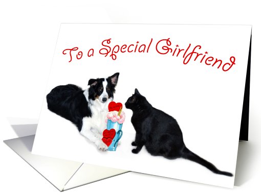 Valentine Shake, Girlfriend card (558093)