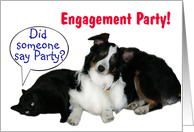 It’s a Party, Engagement Party card