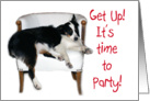 Get up! Let’s Party! card