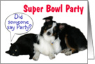 It’s a Party, Super Bowl Party card