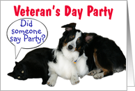 It’s a Party, Veteran’s Day card