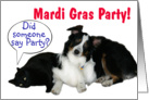 It’s a Party, Mardi Gras card