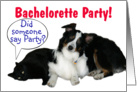 It’s a Party, Bachelorette Party card