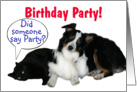 It’s a Party, Birthday Party card
