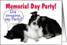 It’s a Party, Memorial Day Party card