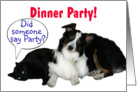 It’s a Party, Dinner Party card