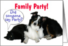 It’s a Party, Family Party card