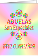 Feliz Cumpleaos - Abuela card