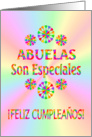 Feliz Cumpleaos - Abuela card