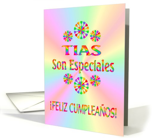 Feliz Cumpleanos - Tia card (469981)