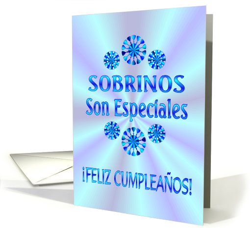Feliz Cumpleanos - Sobrino card (469985)
