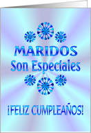Feliz Cumpleanos - Marido card