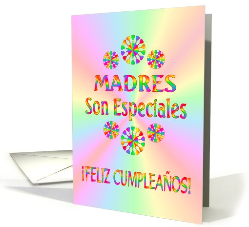 Feliz Cumpleanos - Madre card (470000)