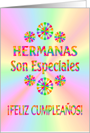 Feliz Cumpleanos - Hermana card