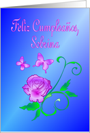 Feliz Cumpleanos - Sobrina card