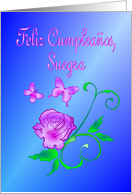 Feliz Cumpleanos Suegra card