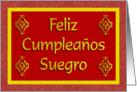 Suegro Feliz Cumpleanos card