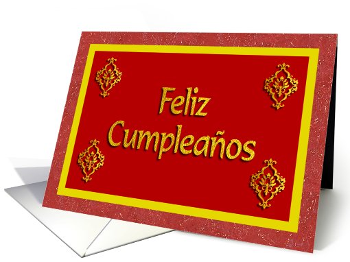 Feliz Cumpleanos card (483413)