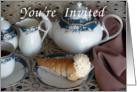 You’re Invited Tea Set card