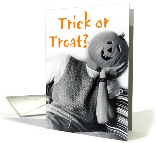 Mr. Pumpkin Head card (469831)