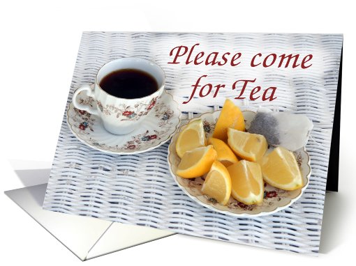 Come for Tea card (470284)