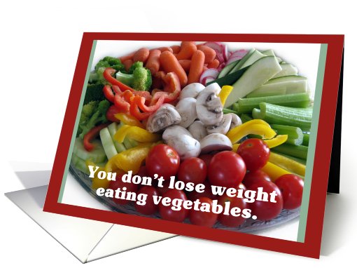 Diet Veggies card (470292)