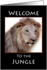 Welcome to the Jungle card