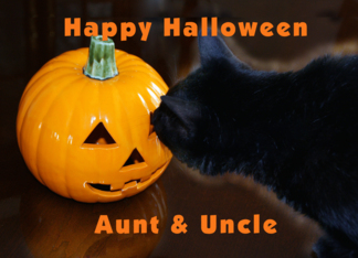 Happy Halloween Aunt...