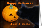 Happy Halloween Aunt & Uncle card