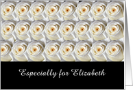 Elizabeth Roses card
