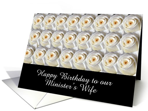Two Dozen Roses, Minister's Wife card (485996)
