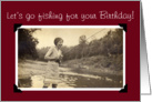 Fishing for your Birthday card