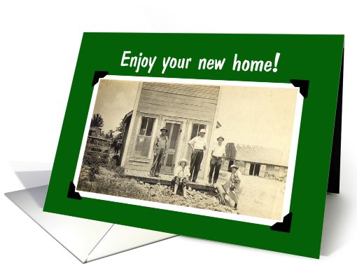 Enjoy your new home card (493523)