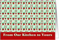 Hearts from Our Kitchen card