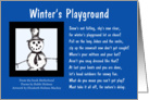 Winter’s Playground card