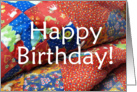 Happy Birthday Quilter card