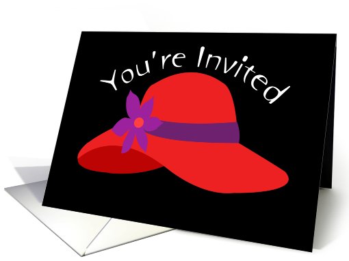 Red Hat Invitation card (631669)