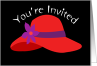 Red Hat Invitation card