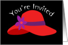 Red Hat Invitation card