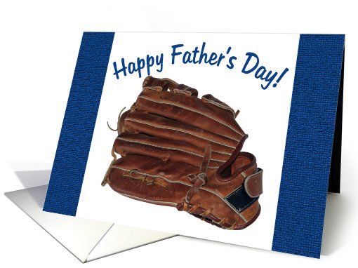 Baseball Mitt,  Happy Father's Day card (632066)