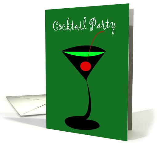 Cocktail Party Invitation card (633278)