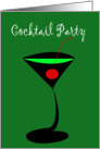 Cocktail Party Invitation card