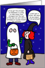 Confusing Grownups, Halloween Card