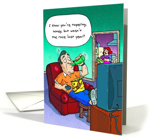 Tapering TV : Couch Potato Runner card (470246)