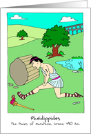 Pheidippides : First Marathoner Birthday card