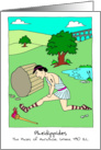 Pheidippides : First Marathoner Birthday card